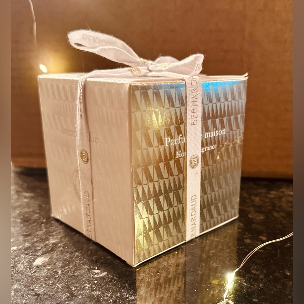 NEW Bernardaud Immortelle 7oz Candle in Original Ribbon 🎀